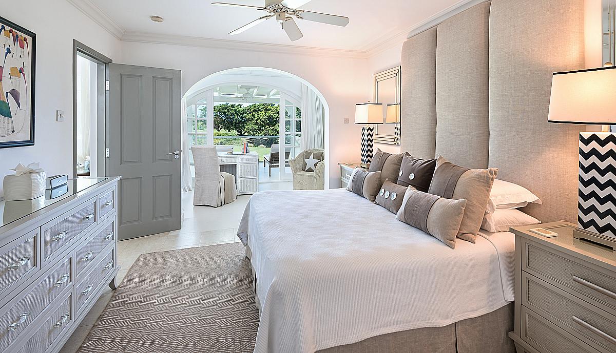 Cinquelle master bedroom Christmas and new year in Barbados