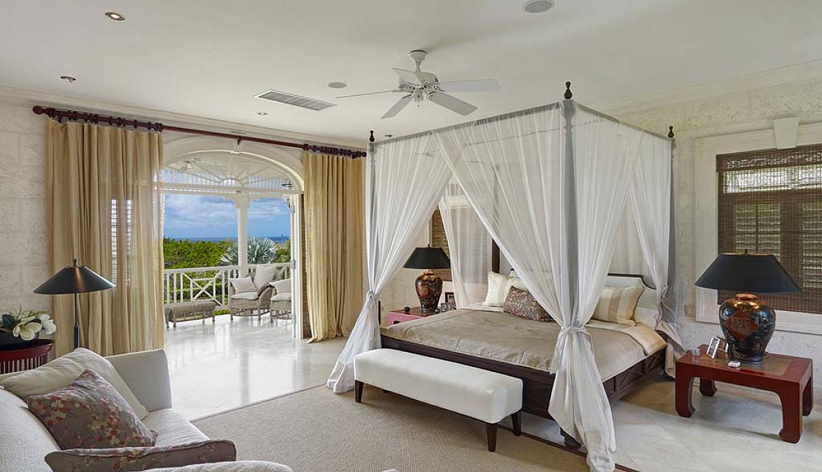 Coco de Mer master bedroom 4 bedroom villas in Barbados