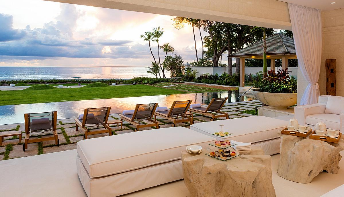Godings beach house contemporary villas in Barbados
