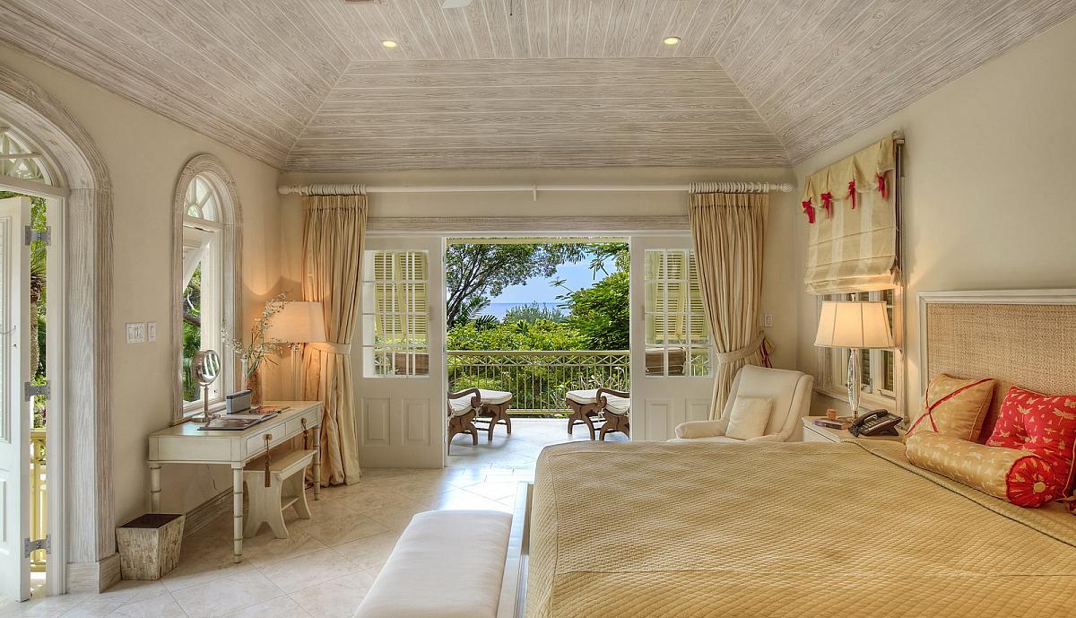 Bedroom best Sandy Lane villas in Barbados