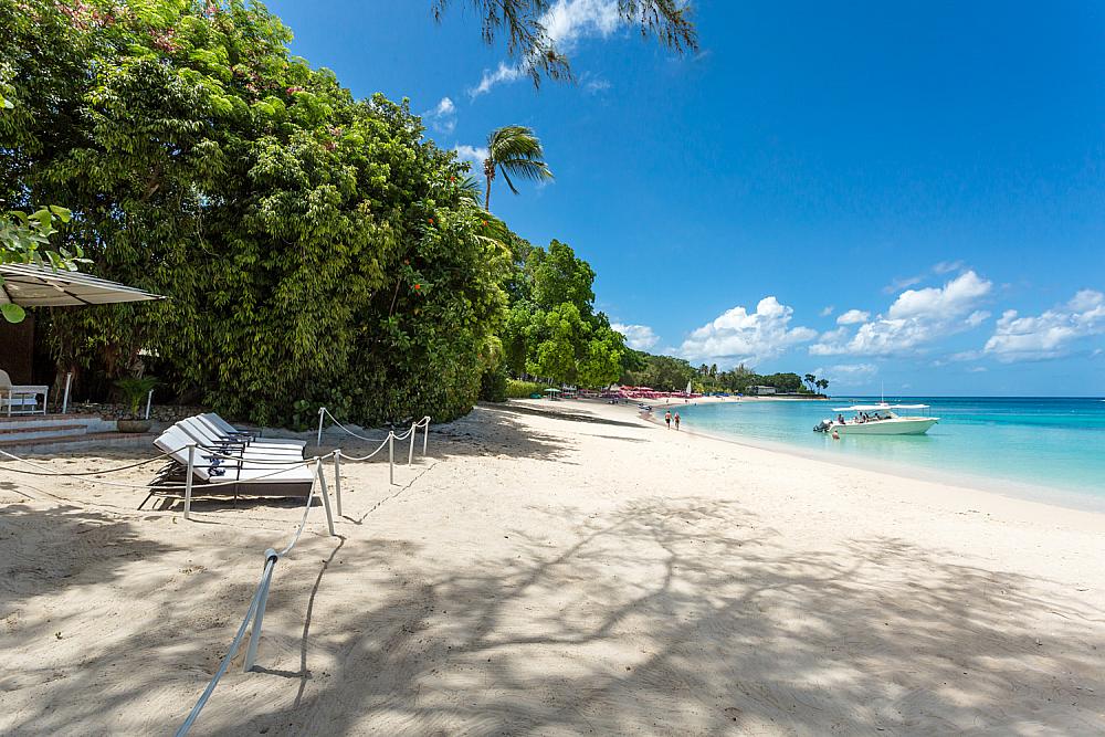 Sandy Lane Beach where to rent a villa in Barbados