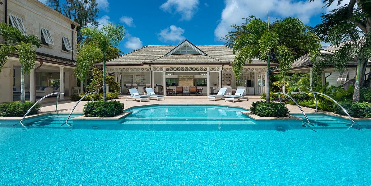 The Great House 11 bedroom villas for rent in Barbados