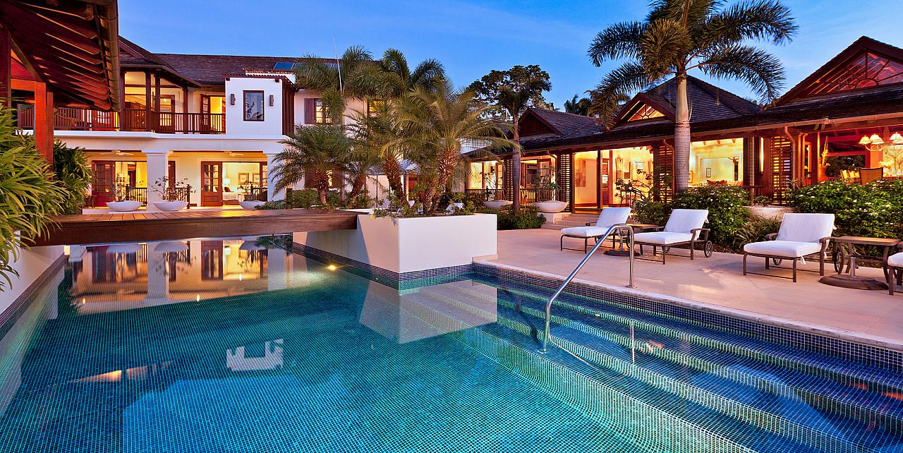 Barbados, Sandy Lane, Villa Alila & Pool