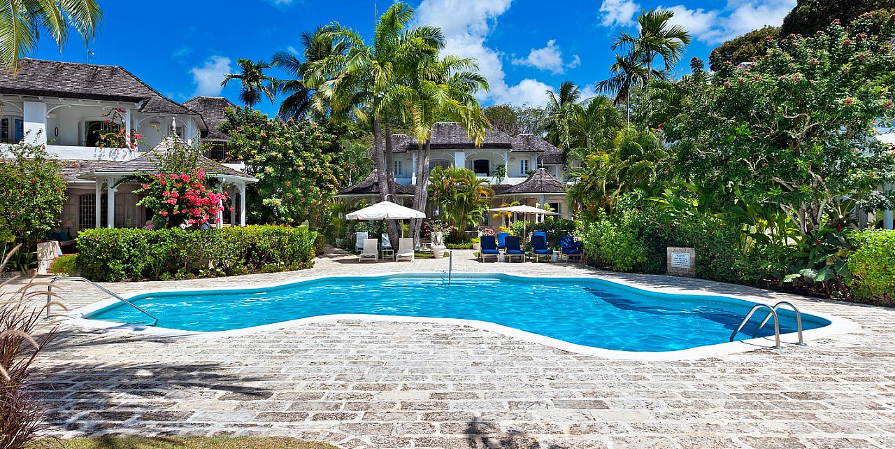 Barbados, Emerald Beach No.4 Apartment - Communal Pool